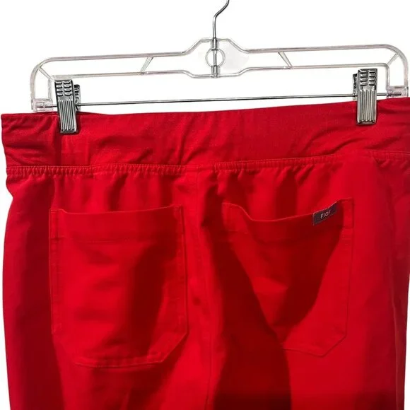 Figs Red Women's Pants - Picture 4 of 6